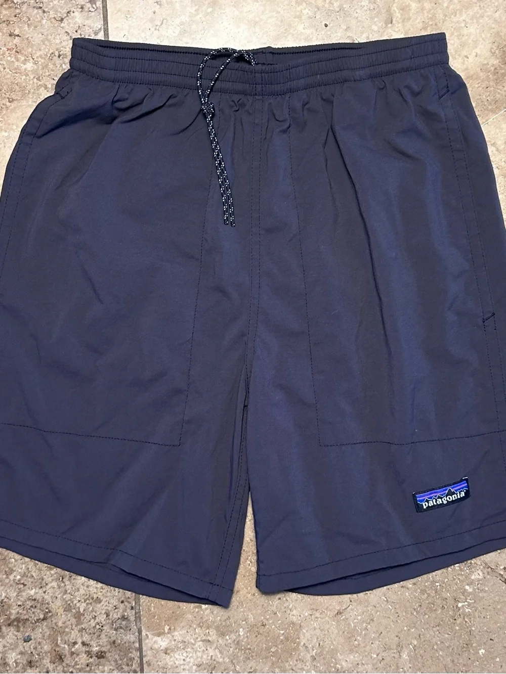 Patagonia Mens Netplus Shells Shorts Size XS Charcoal Gray Recycled Nylon Swim